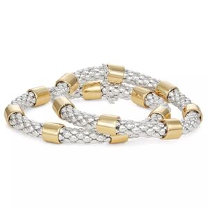 Anne KlenTwo Tone Bracelets 7.25"